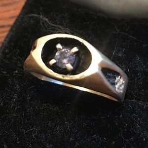 14k Gold Diamond Ring